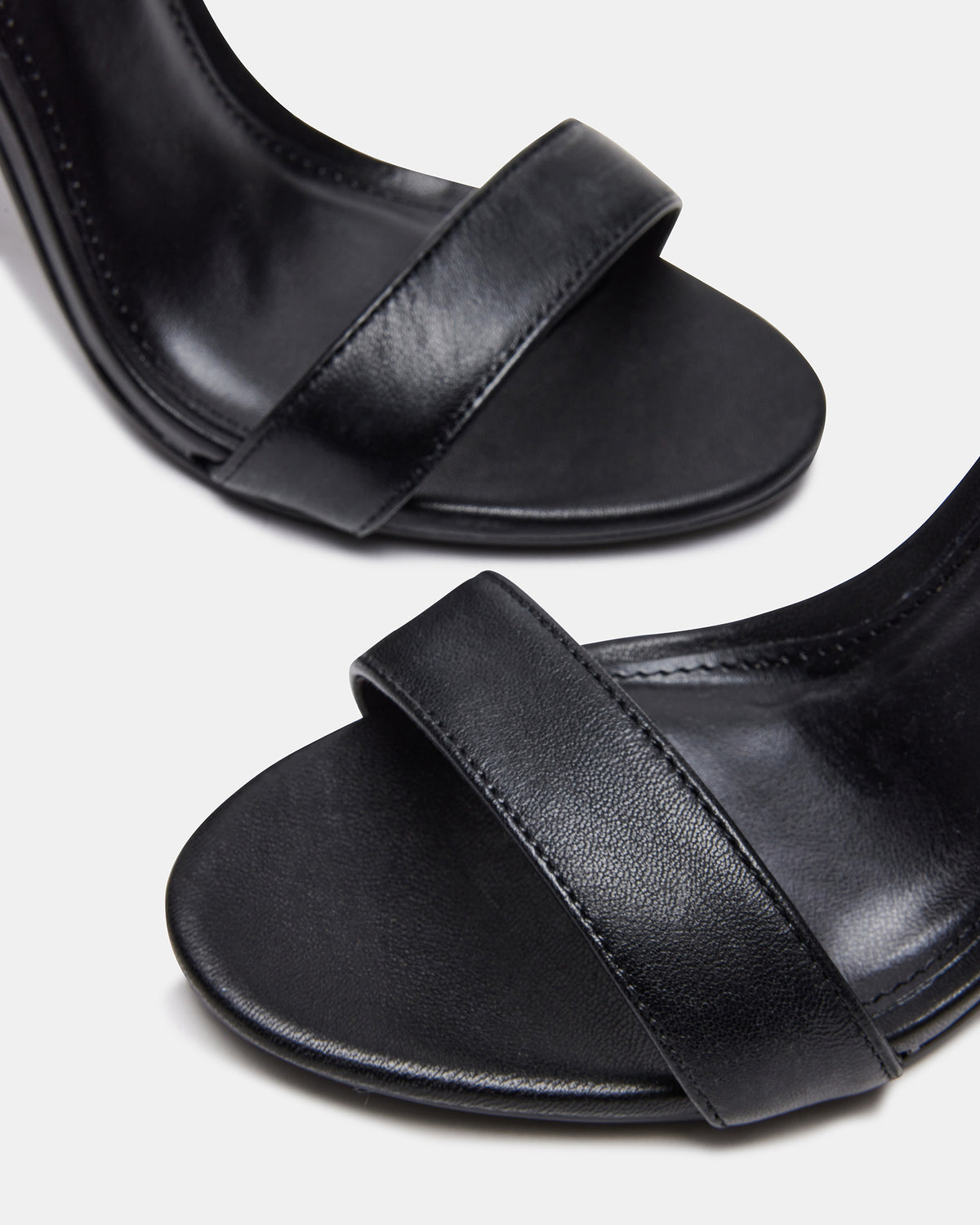CARRSON Black Leather Women's Heel | Steve Madden outlet