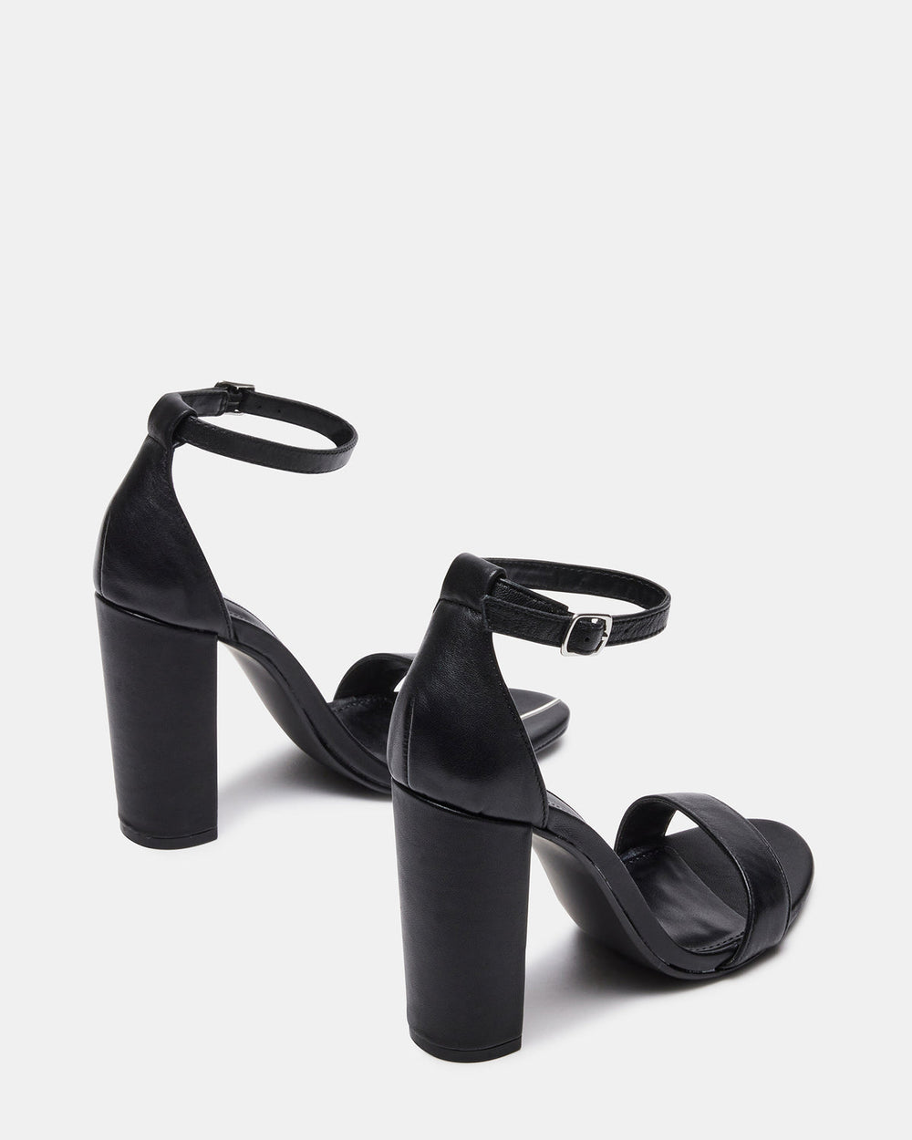 CARRSON Black Leather Women's Heel | Steve Madden outlet