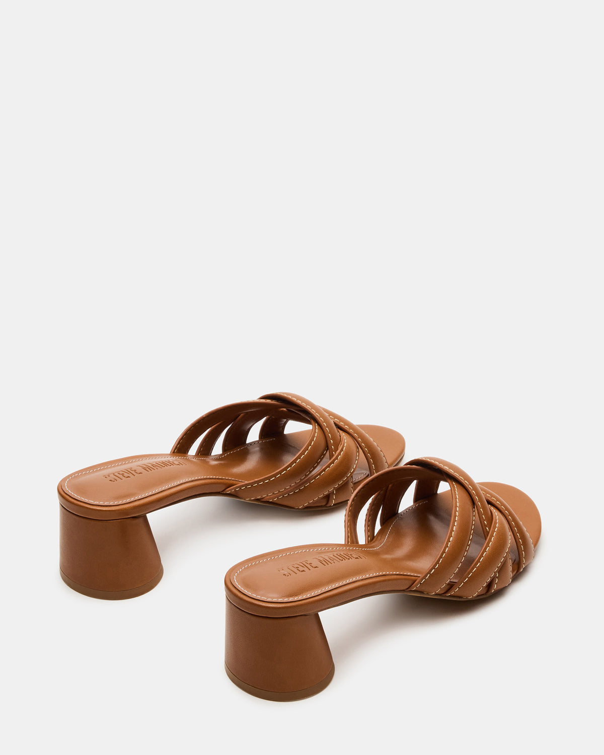 MARANO Tan Leather Women's Mule Block Heel | Steve Madden near me