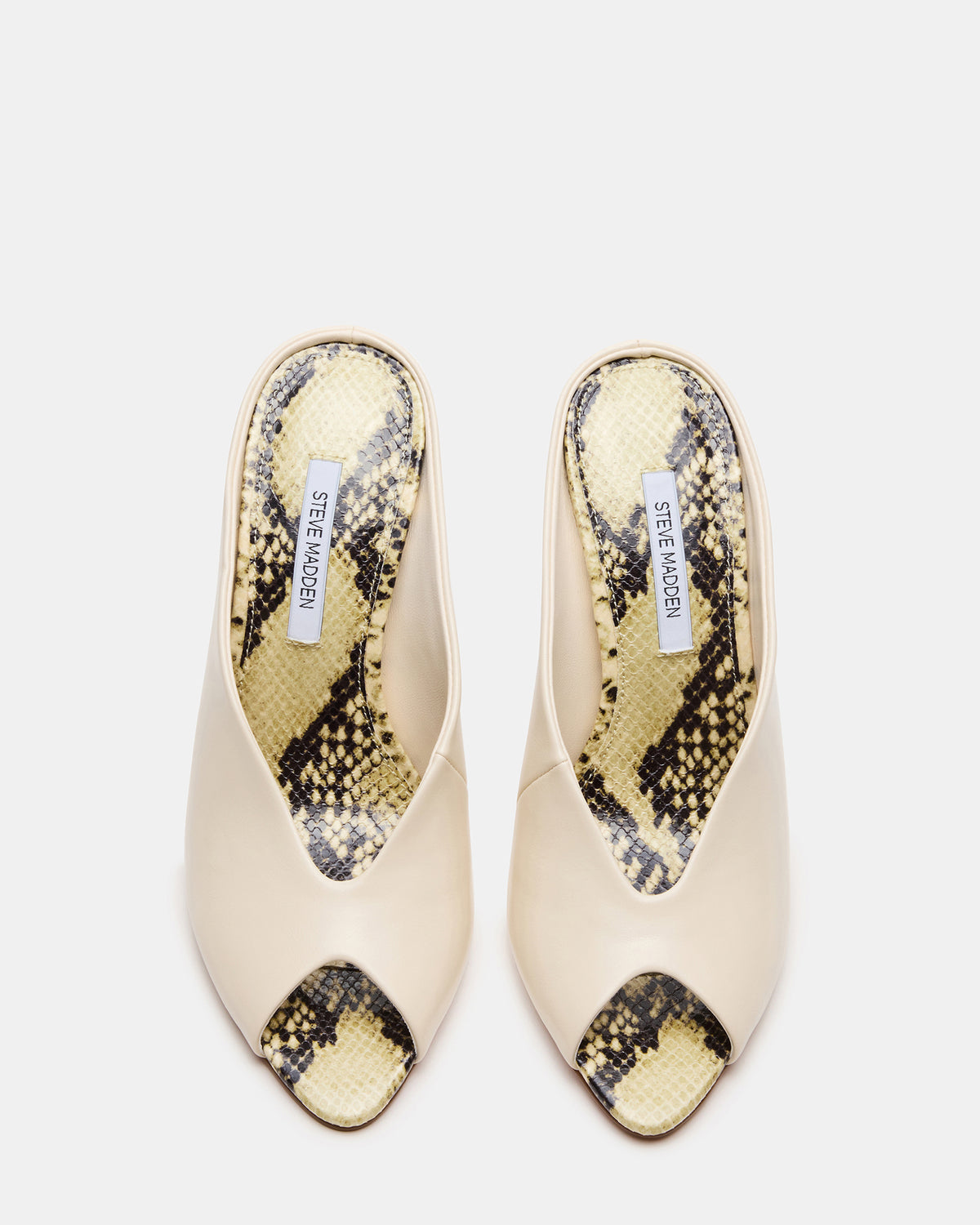 AGAZE Bone Multi Peep-Toe Stiletto Women's Heel | Steve Madden discount