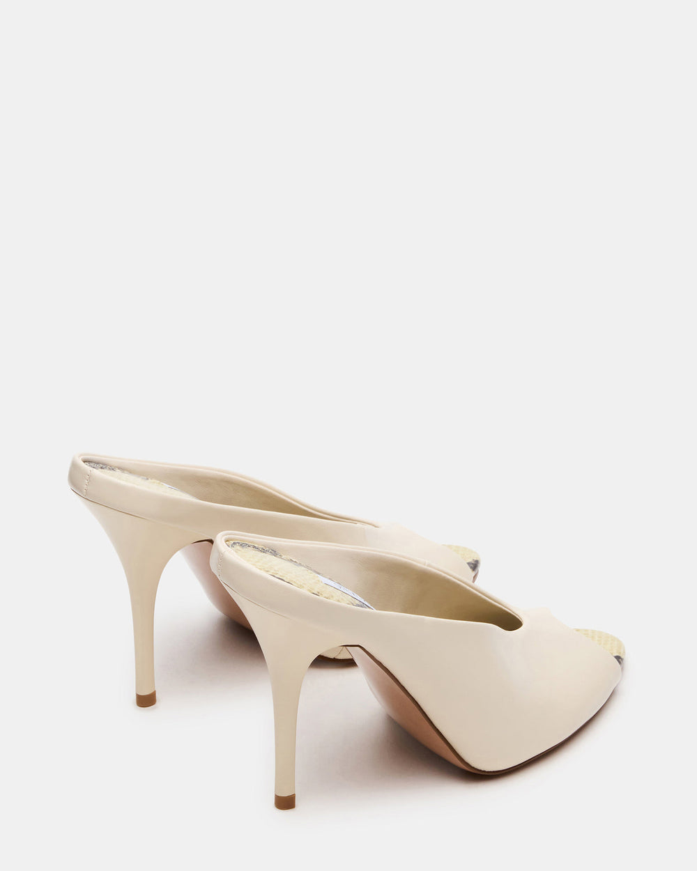 AGAZE Bone Multi Peep-Toe Stiletto Women's Heel | Steve Madden discount