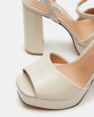 LOURDES Bone Patent Platform Heel | Women's Heels | Steve Madden for Sale