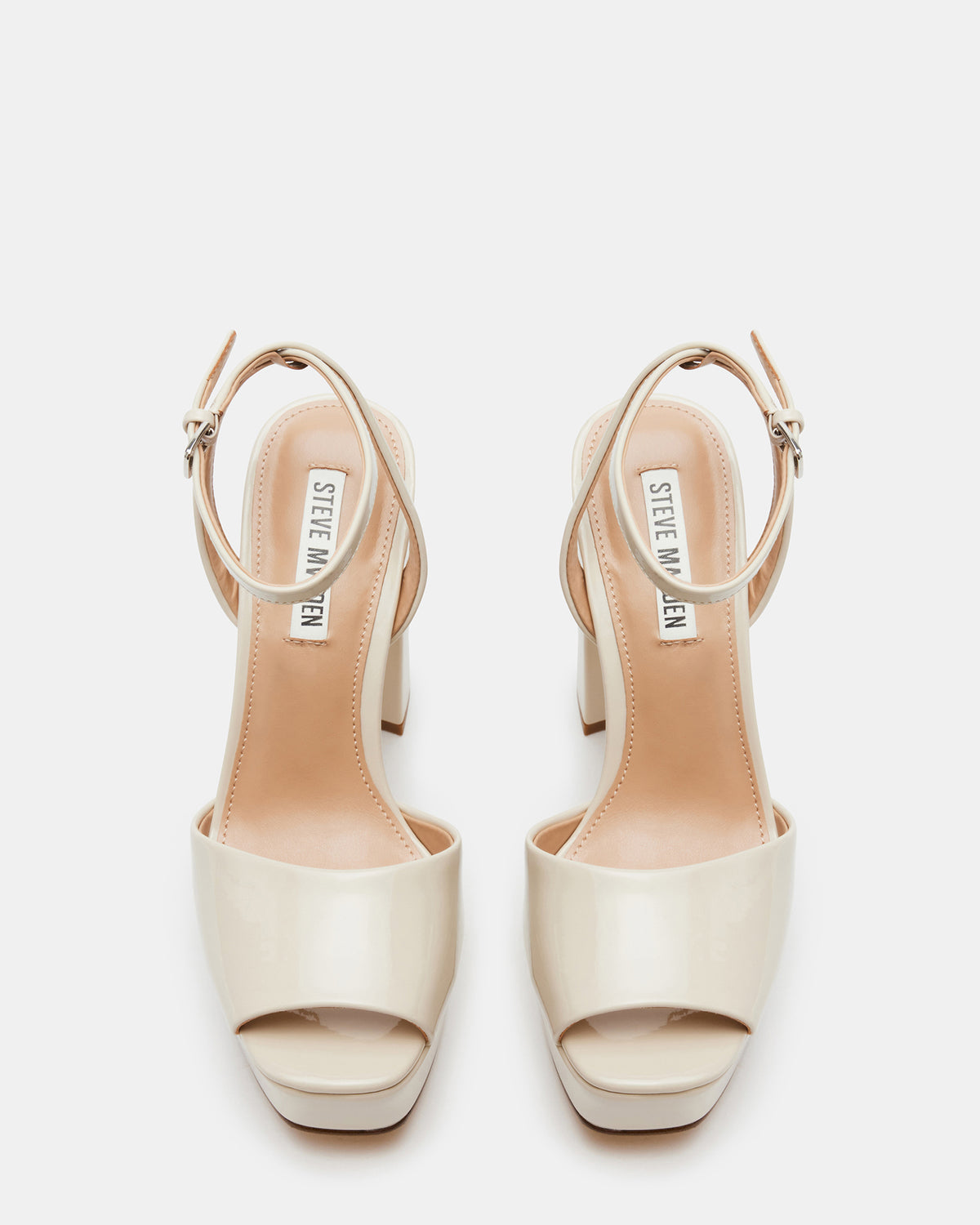 LOURDES Bone Patent Platform Heel | Women's Heels | Steve Madden for Sale