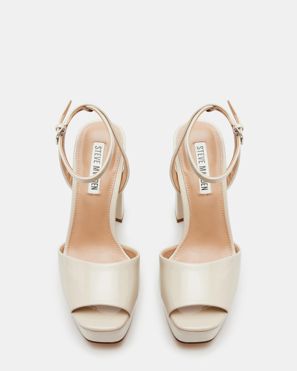 LOURDES Bone Patent Platform Heel | Women's Heels | Steve Madden for Sale
