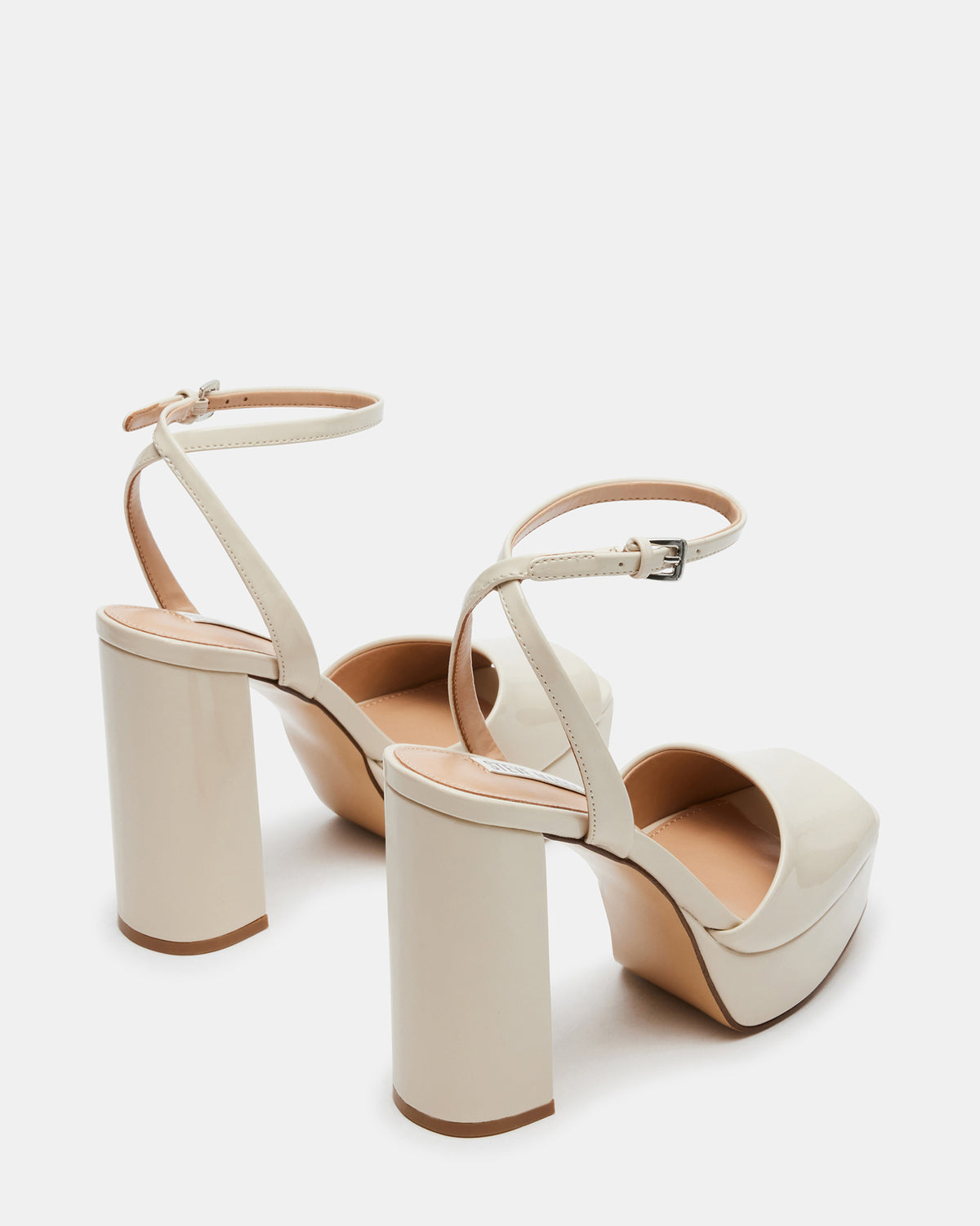 LOURDES Bone Patent Platform Heel | Women's Heels | Steve Madden for Sale