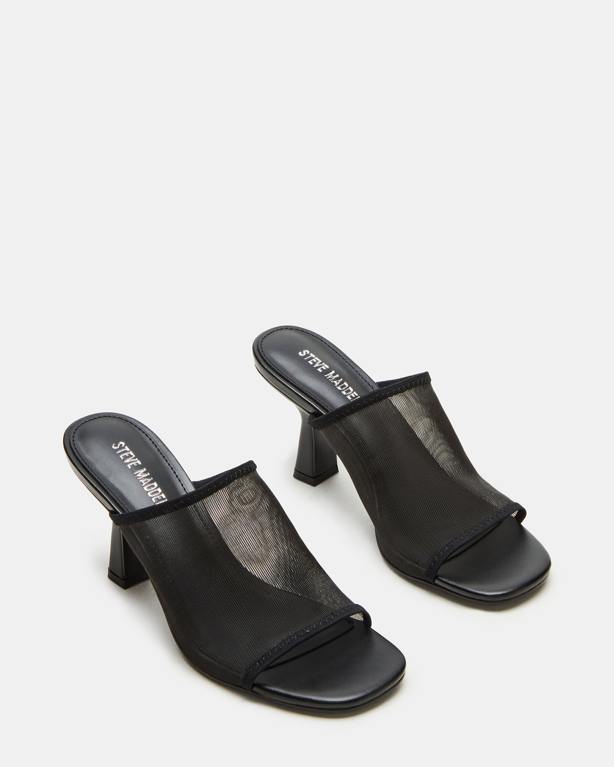 GLEAM Black Women's Square-Toe Mule Heel | Steve Madden near me