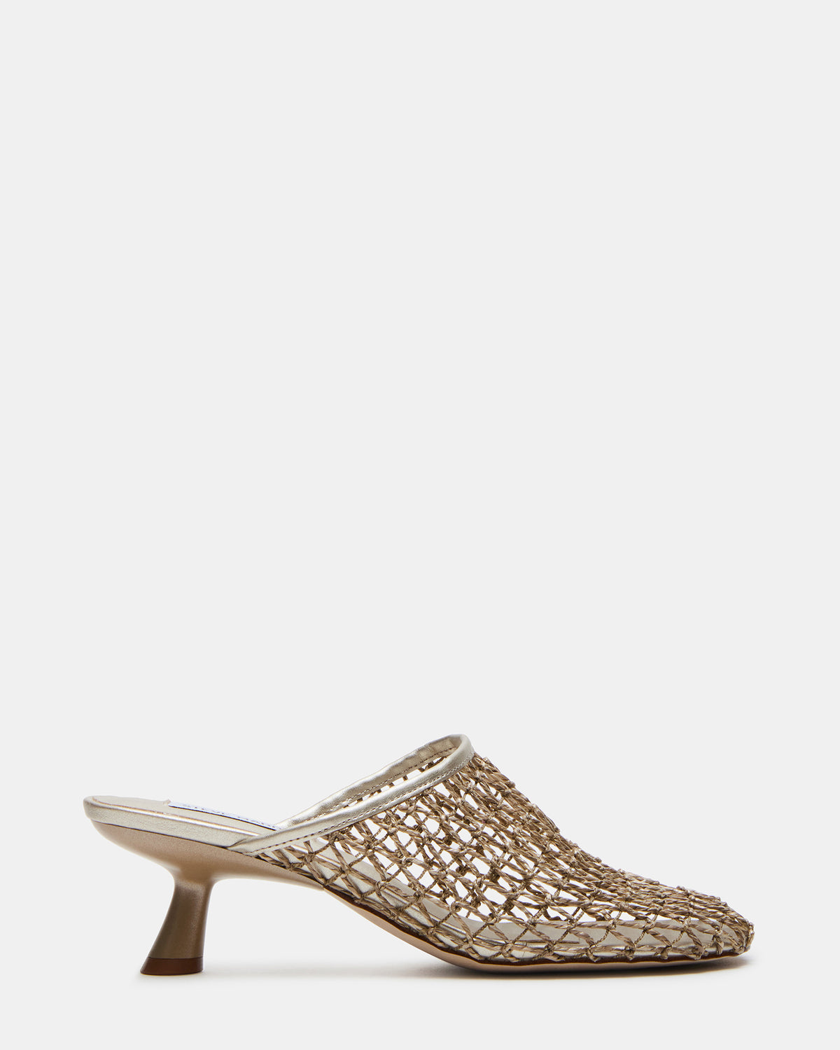 XRAY Gold Women's Caged Net Mule Heel | Steve Madden outlet