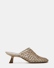 XRAY Gold Women's Caged Net Mule Heel | Steve Madden outlet
