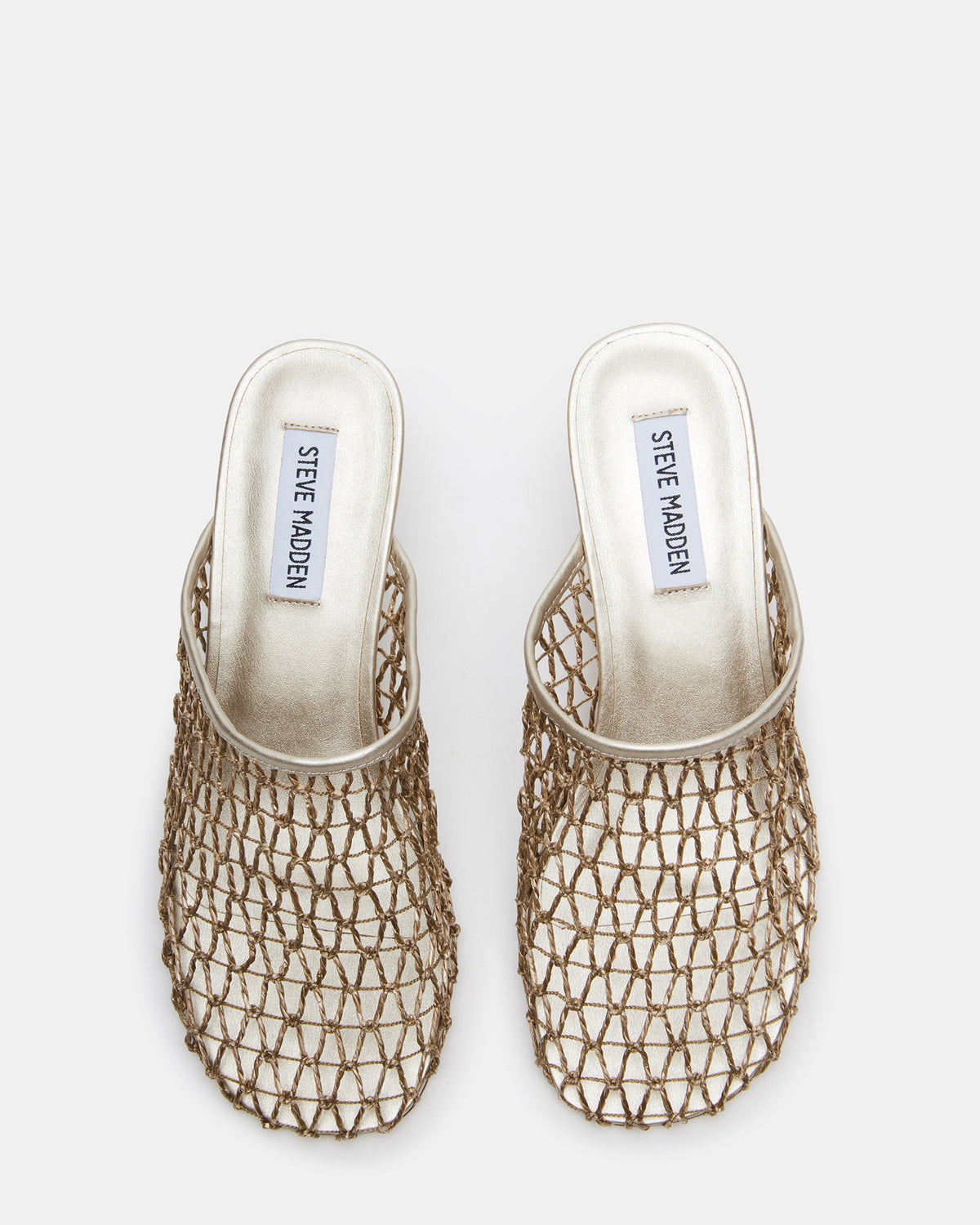 XRAY Gold Women's Caged Net Mule Heel | Steve Madden outlet
