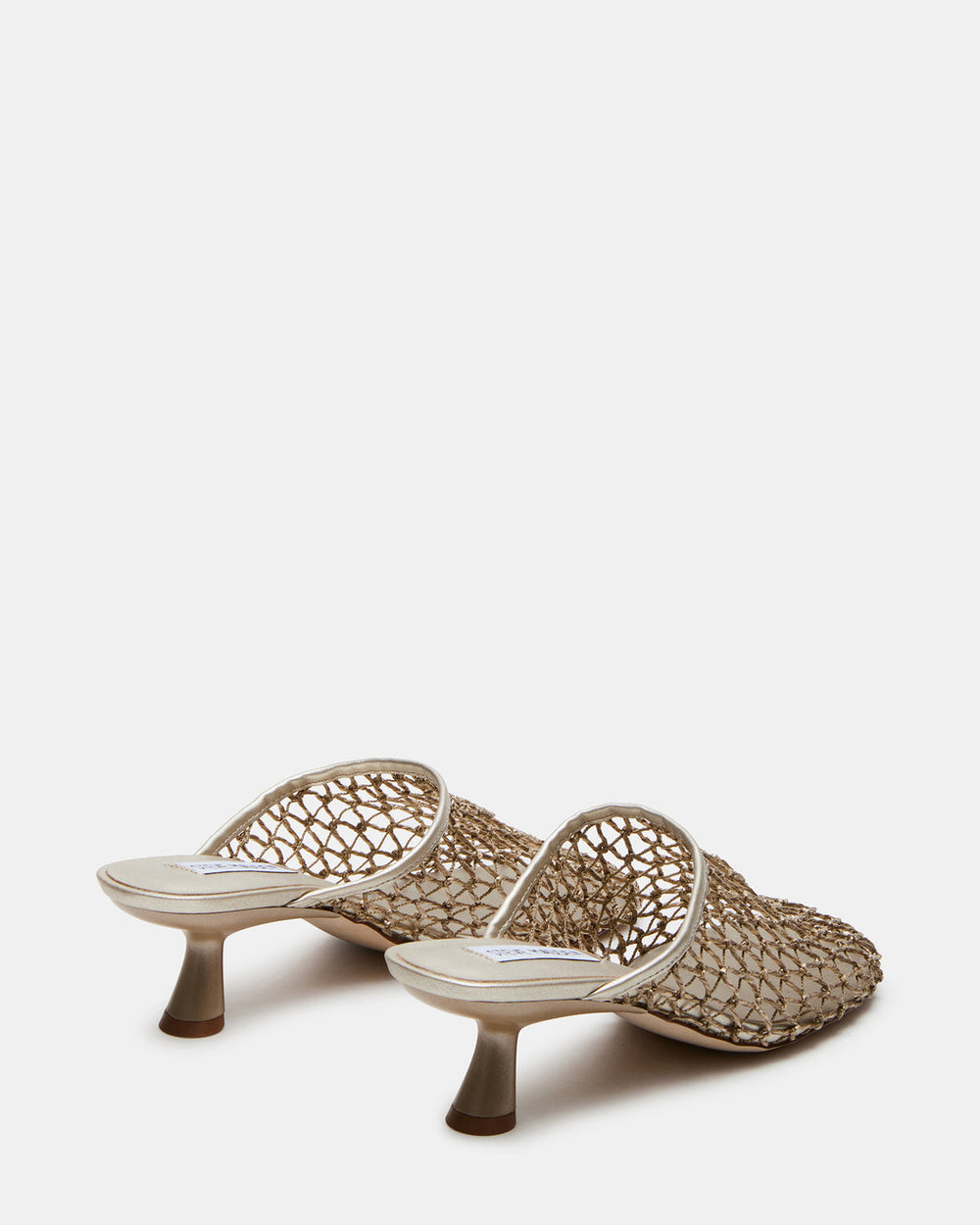 XRAY Gold Women's Caged Net Mule Heel | Steve Madden outlet