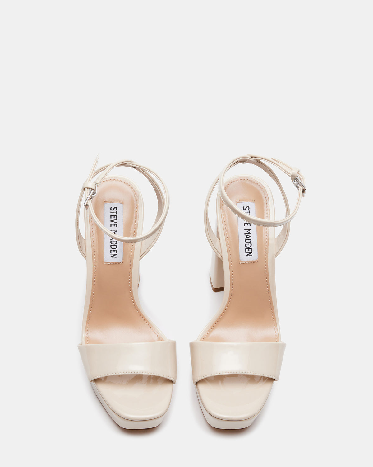 LESSA Bone Patent Platform Block Heel | Women's Heels | Steve Madden discount