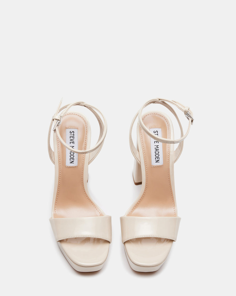 LESSA Bone Patent Platform Block Heel | Women's Heels | Steve Madden discount