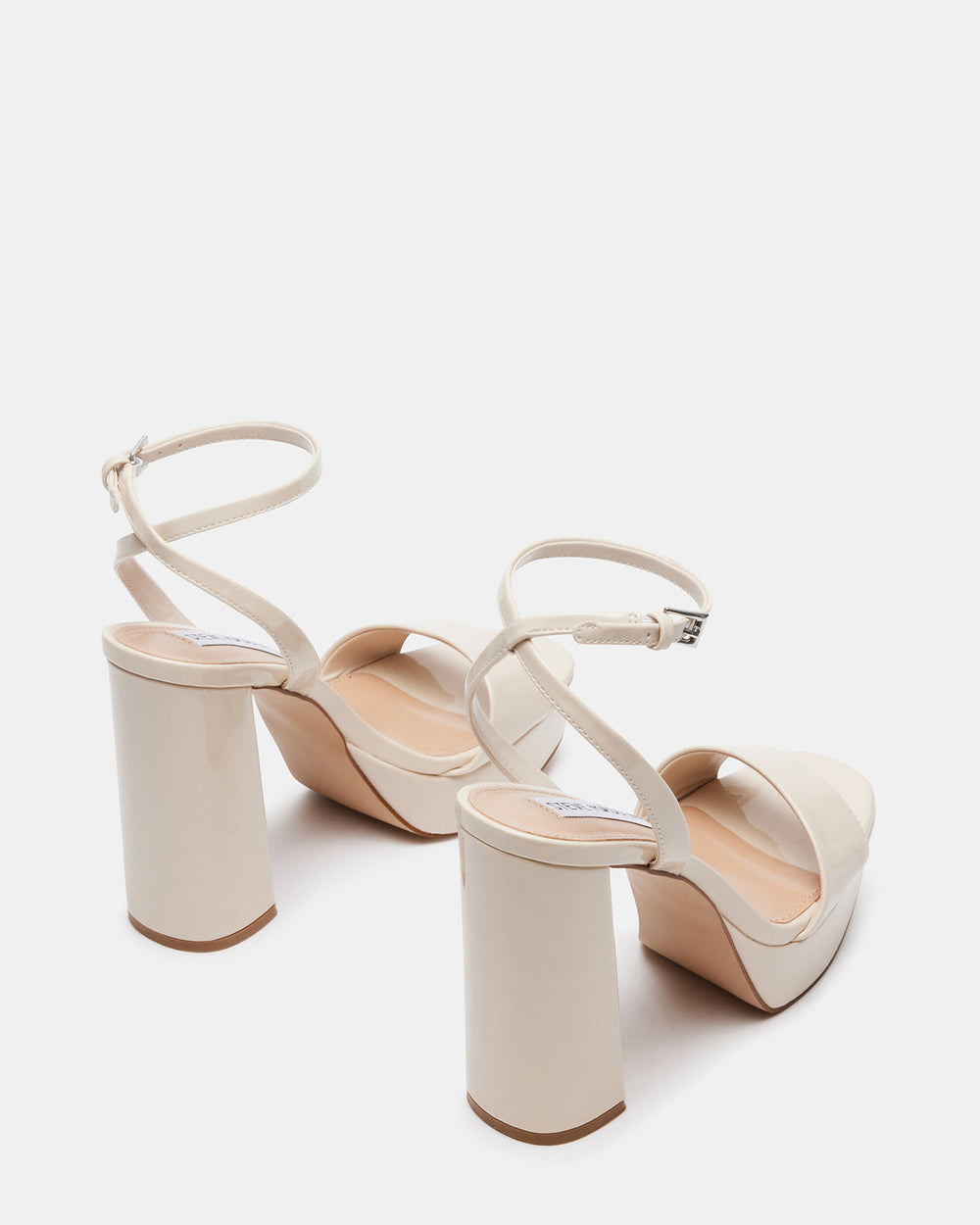 LESSA Bone Patent Platform Block Heel | Women's Heels | Steve Madden discount