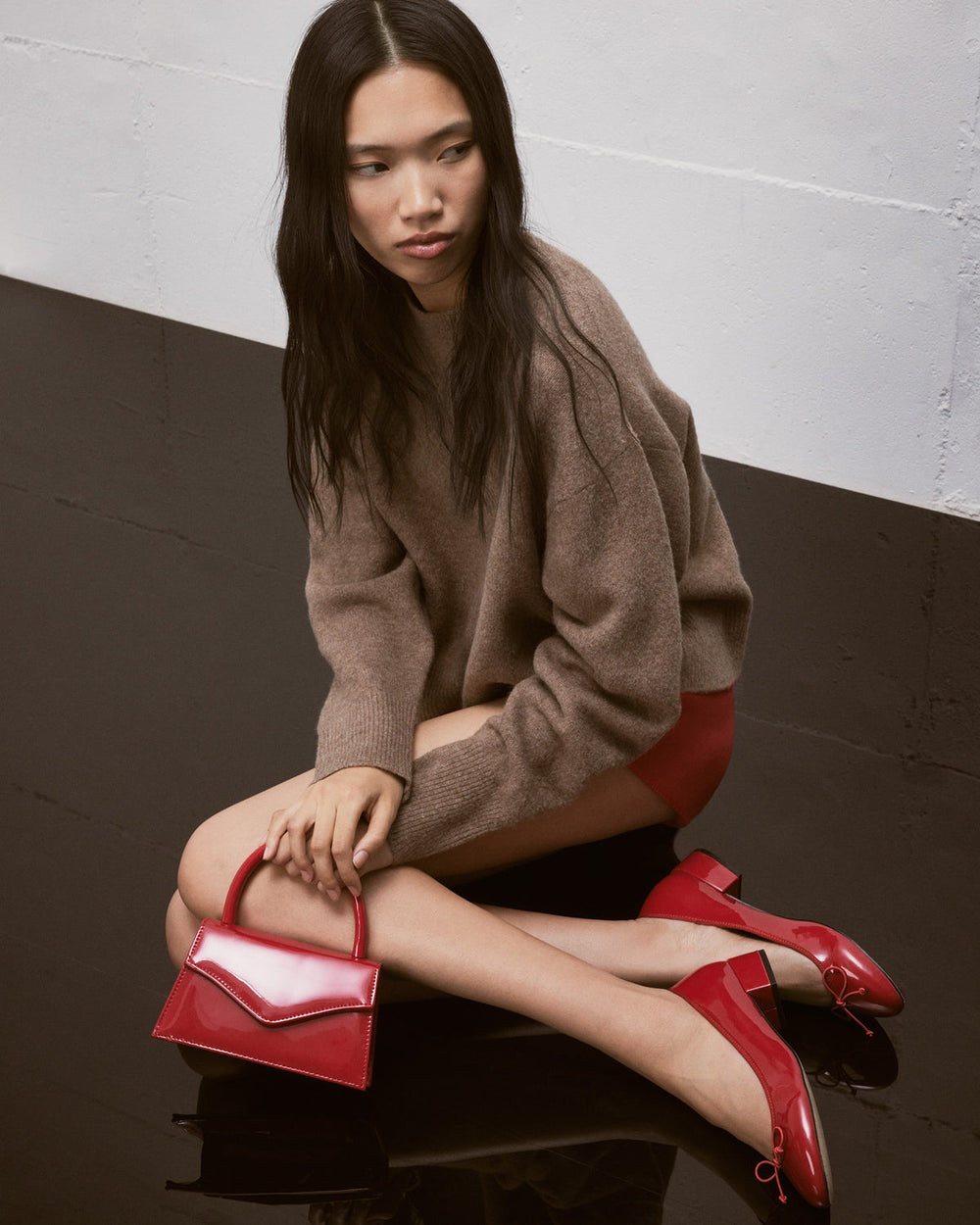 CHERISH Red Patent Women's Slip-On Heel | Steve Madden near me