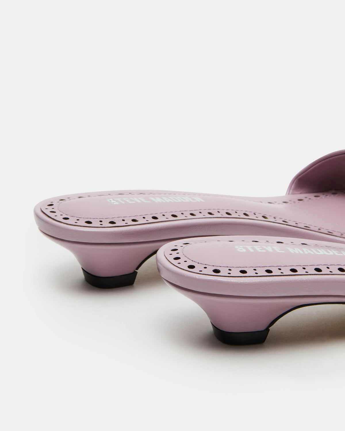 BERRY Pink Women's Mule Kitten Heel | Steve Madden discount