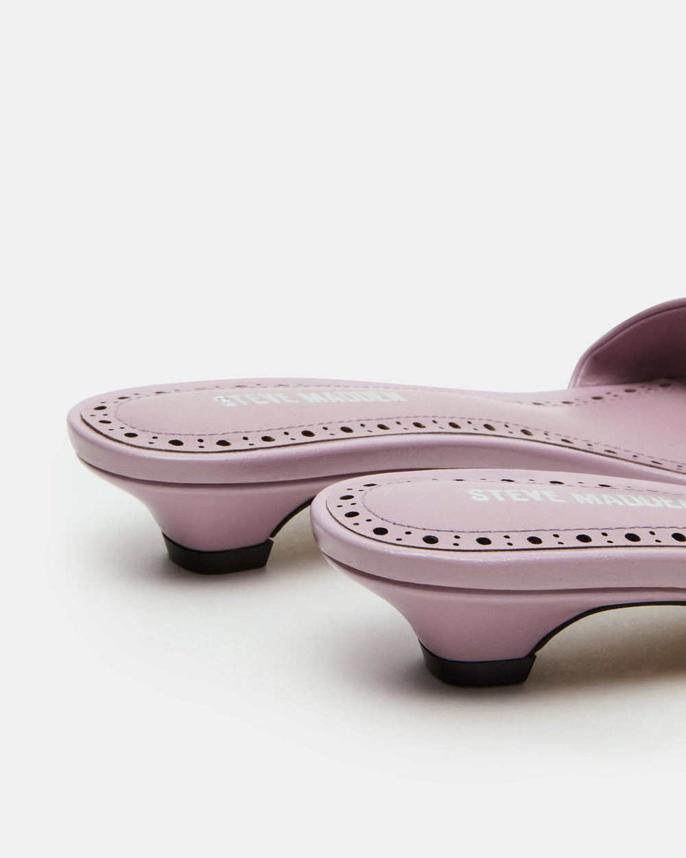 BERRY Pink Women's Mule Kitten Heel | Steve Madden discount