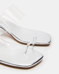 GLINDA Clear Women's Square-Toe Mule Heel | Steve Madden online