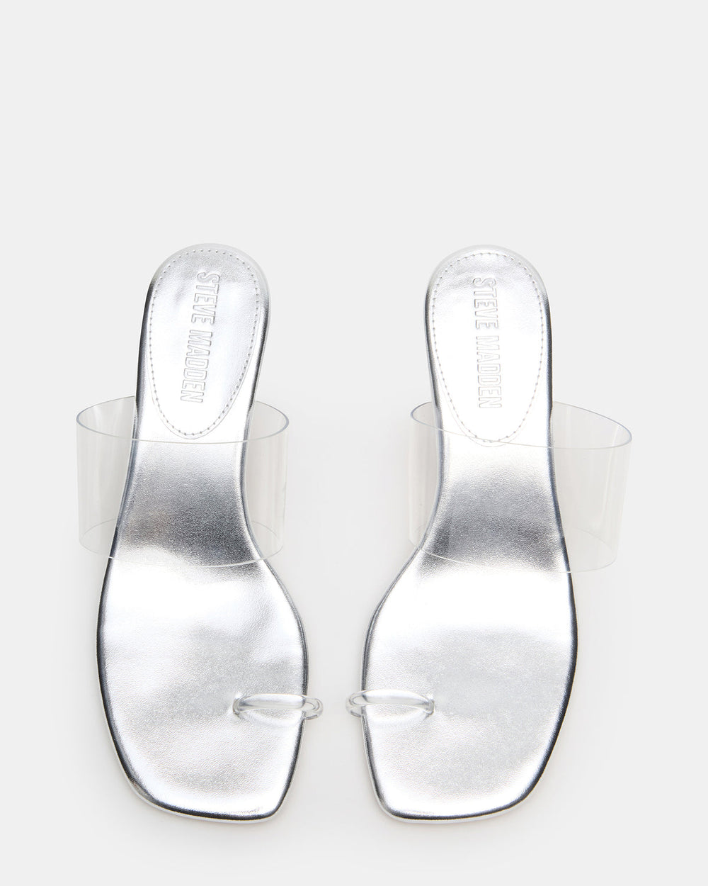 GLINDA Clear Women's Square-Toe Mule Heel | Steve Madden online
