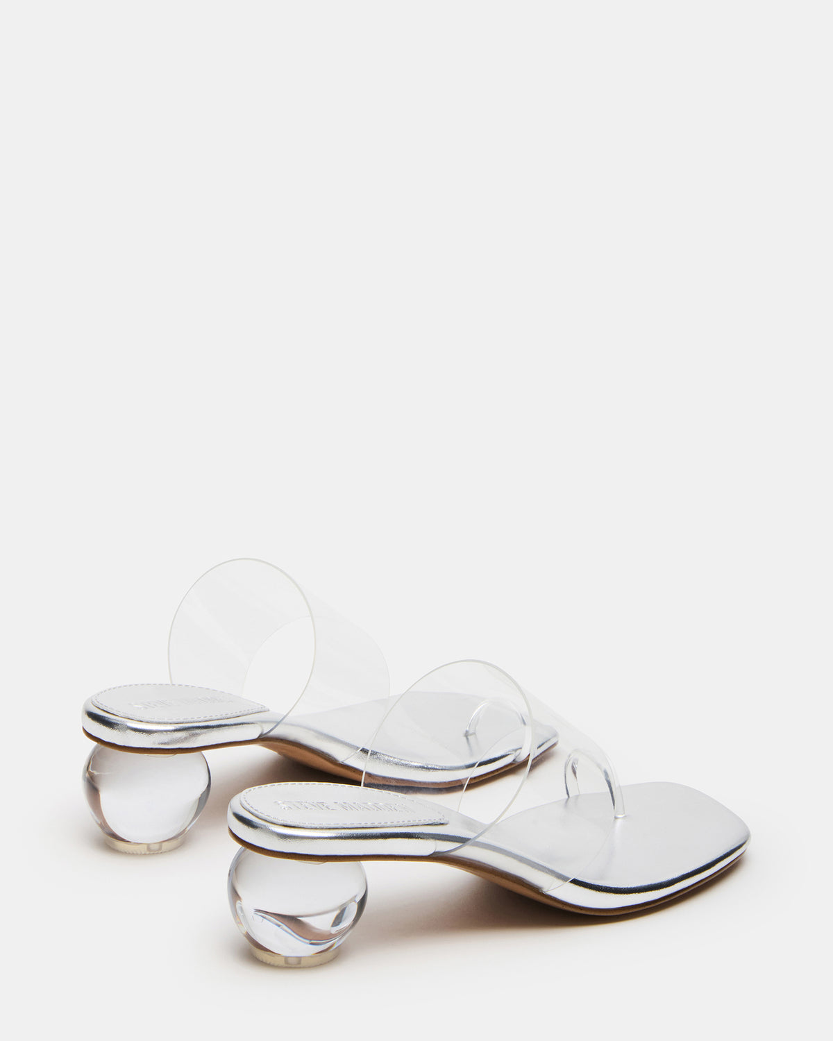 GLINDA Clear Women's Square-Toe Mule Heel | Steve Madden online