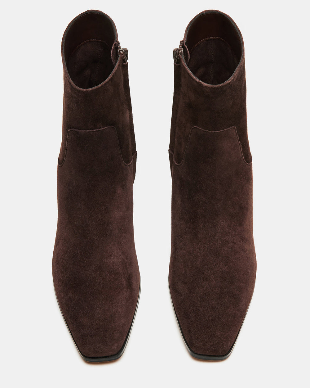 DUSTY Chocolate Brown Suede Women's Ankle Boot | Steve Madden online