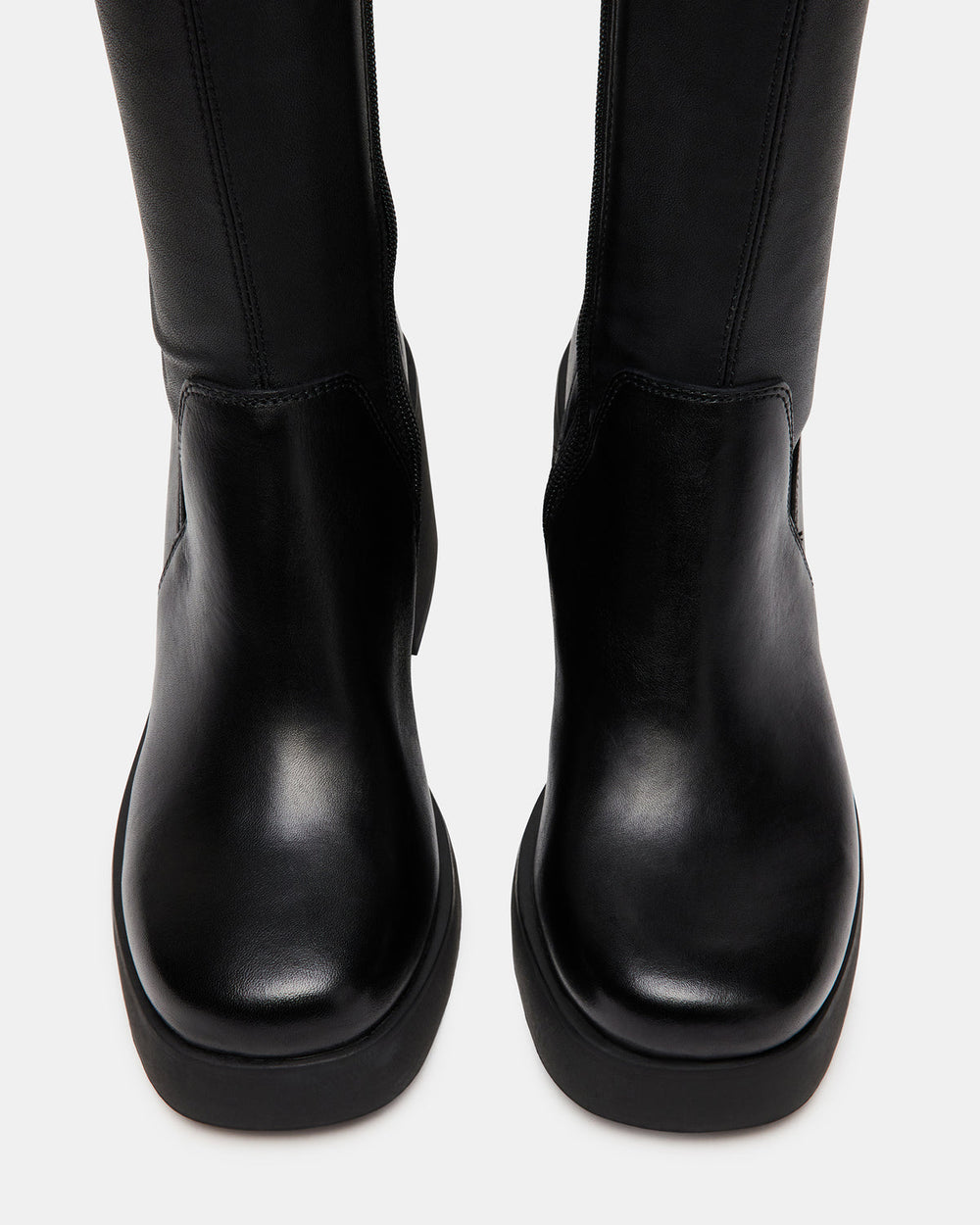 BERKLEIGH Black Women's Knee High Boot | Steve Madden discount