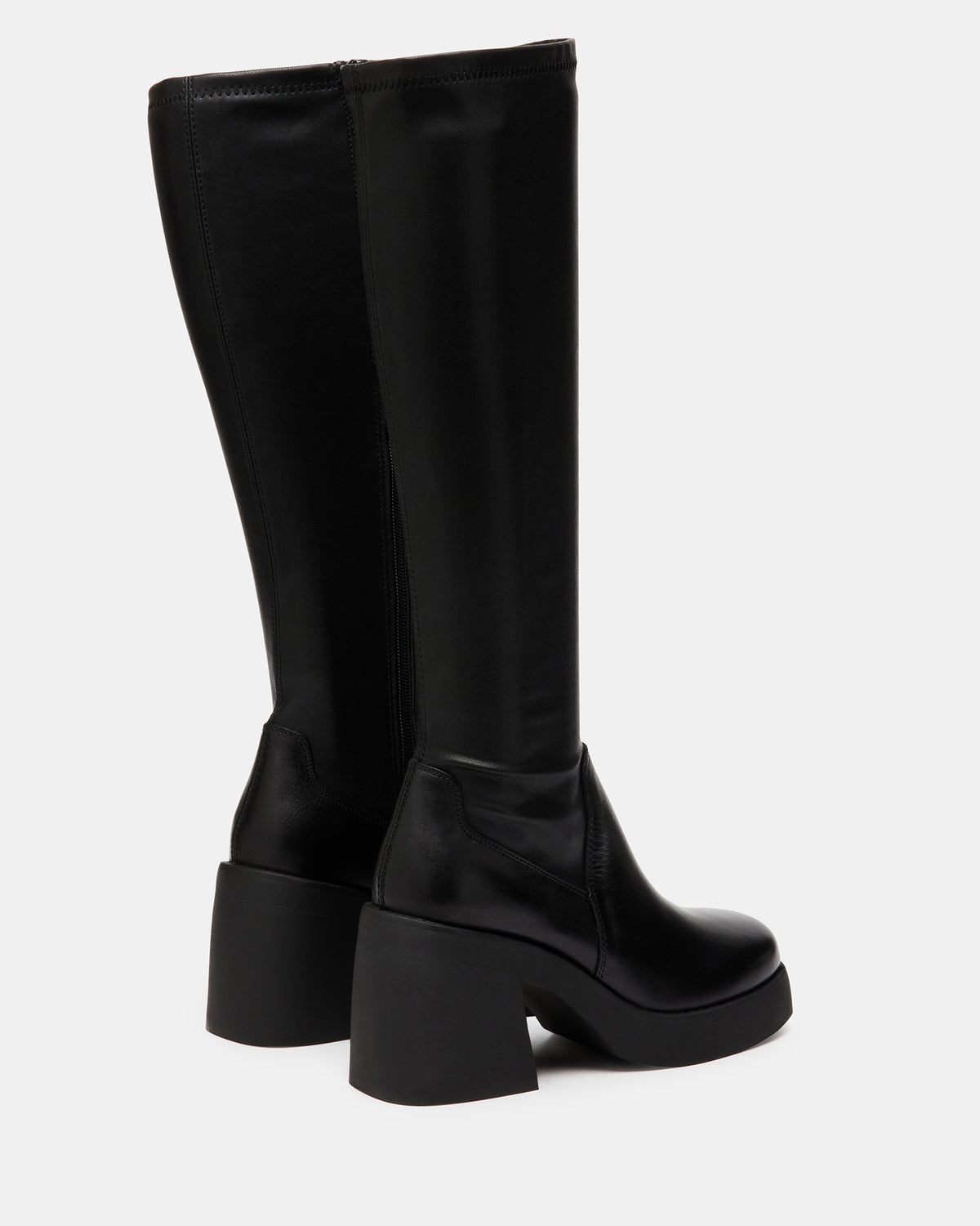 BERKLEIGH Black Women's Knee High Boot | Steve Madden discount