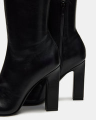 ARIA Black Wide Calf Knee-High Women's Boot | Steve Madden Sale