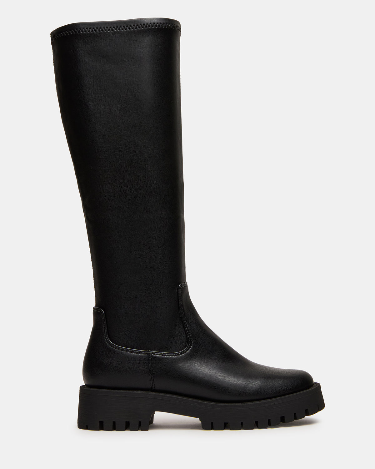 LABELLE Black Knee-High Lug Platform Women's Boot | Steve Madden near me