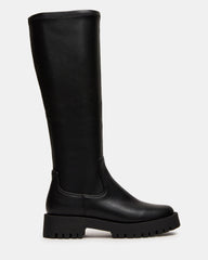 LABELLE Black Knee-High Lug Platform Women's Boot | Steve Madden near me