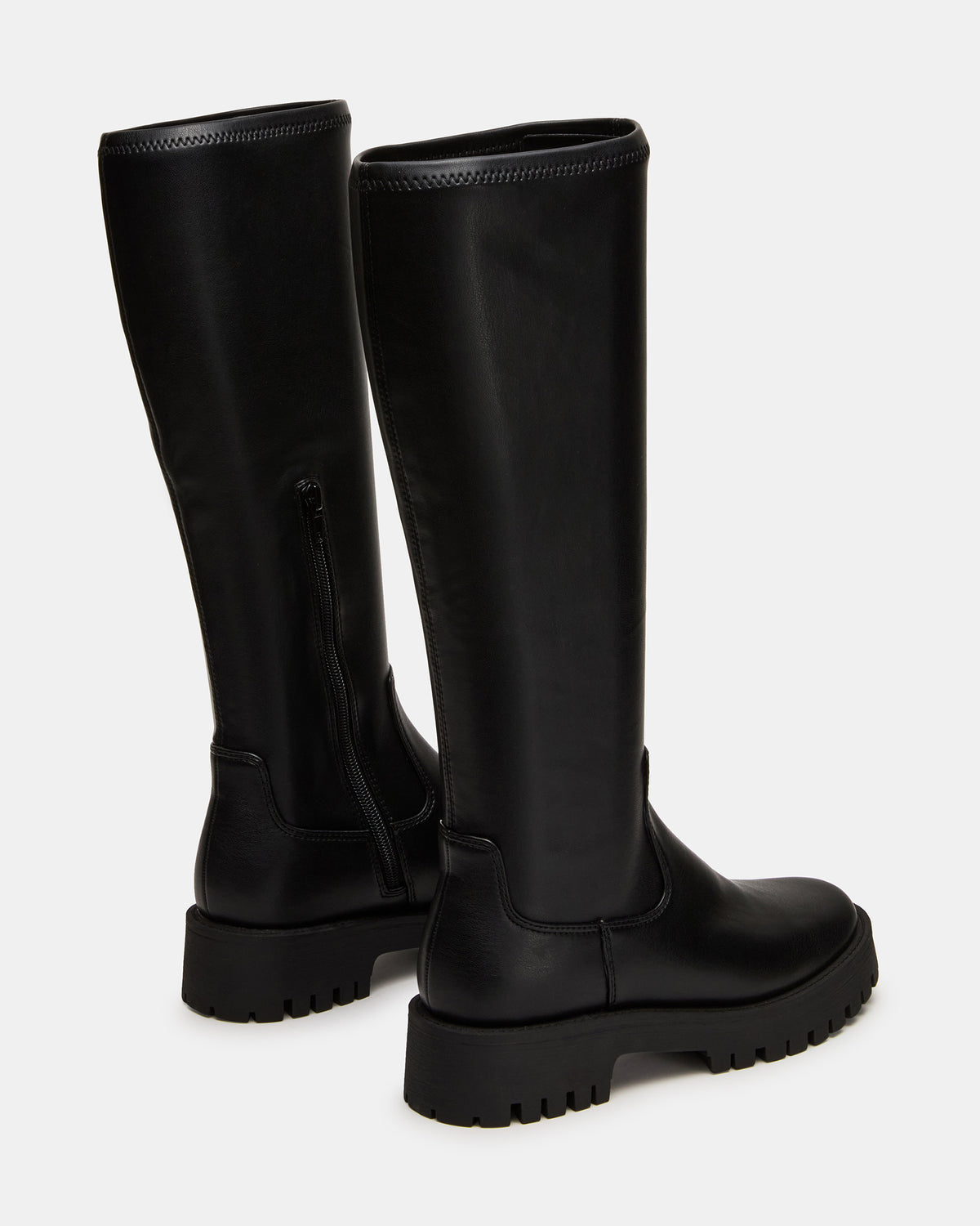 LABELLE Black Knee-High Lug Platform Women's Boot | Steve Madden near me
