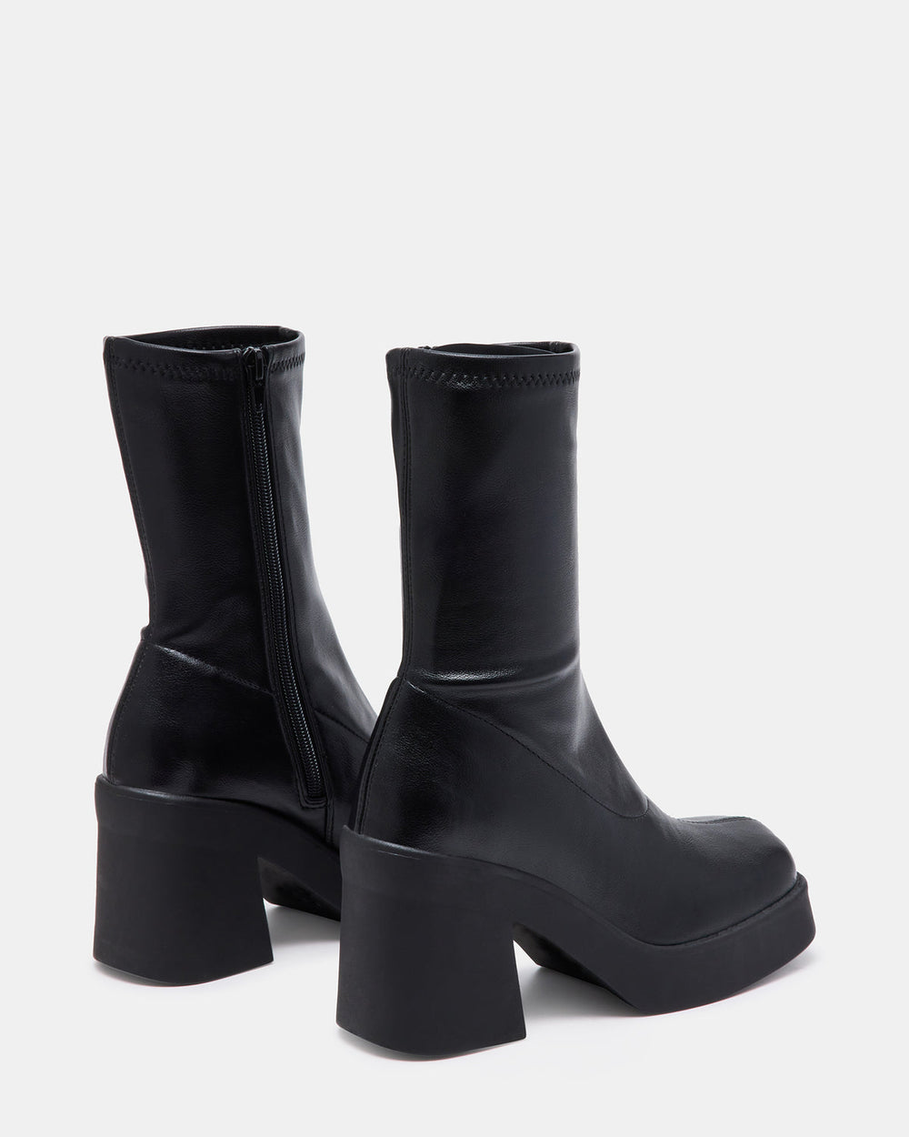 KLAYTON Black Platform Ankle Boot | Women's Booties | Steve Madden discount