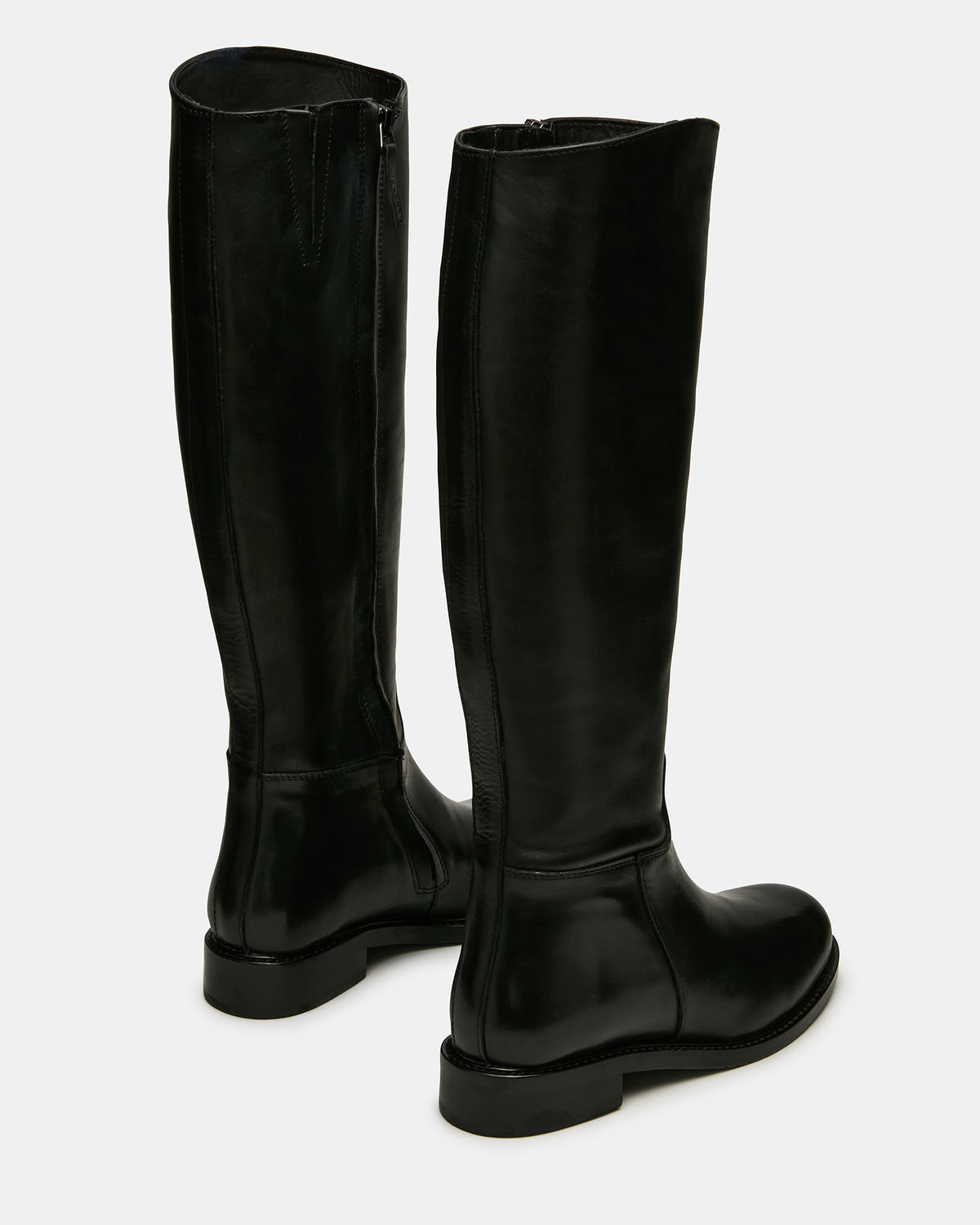 BELMONT Black Leather Knee-High Women's Riding Boot | Steve Madden near me
