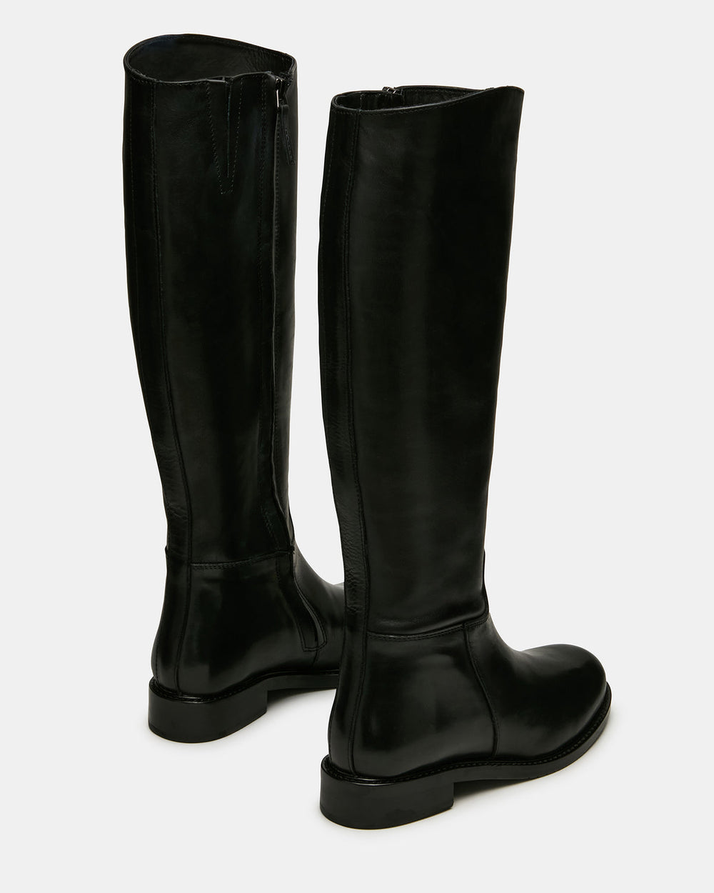BELMONT Black Leather Knee-High Women's Riding Boot | Steve Madden near me