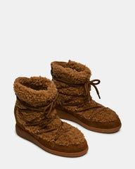 WYSTAN Chestnut Lace-Up Women's Ankle Boot | Steve Madden on Sale