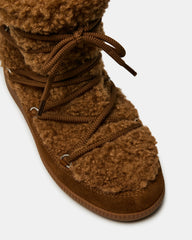 WYSTAN Chestnut Lace-Up Women's Ankle Boot | Steve Madden on Sale