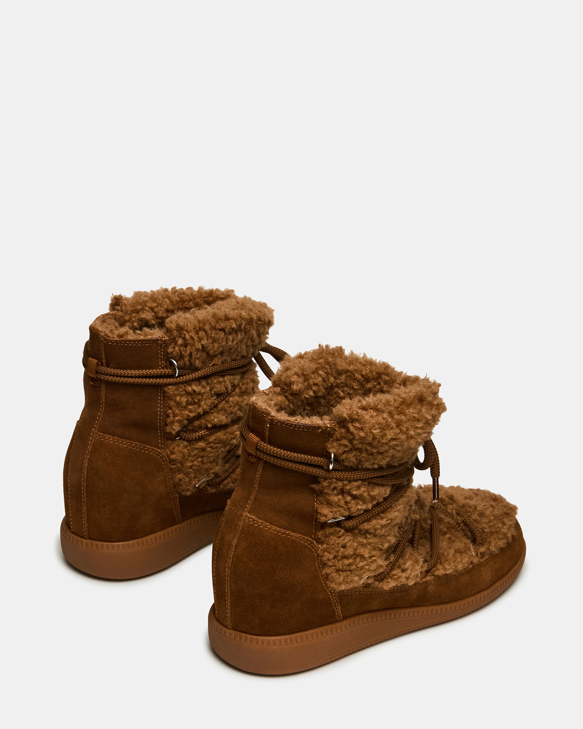 WYSTAN Chestnut Lace-Up Women's Ankle Boot | Steve Madden on Sale
