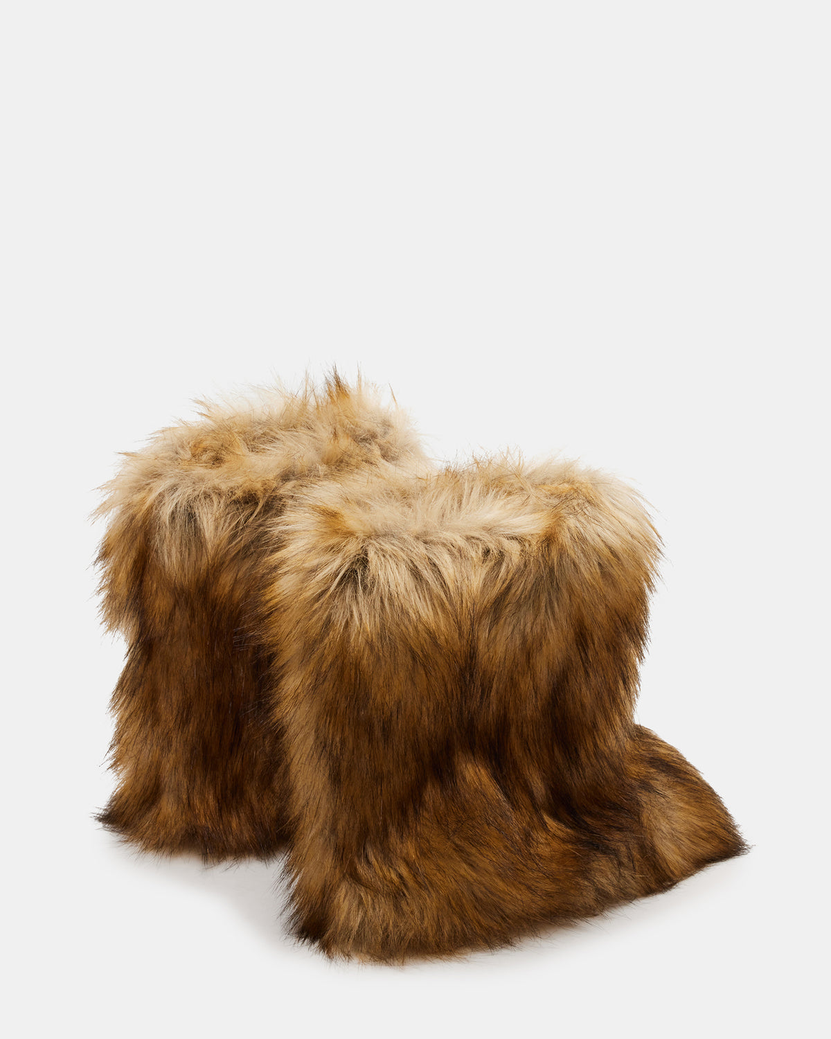 BEASTIE Tan Multi Women's Faux Fur Bootie | Steve Madden online