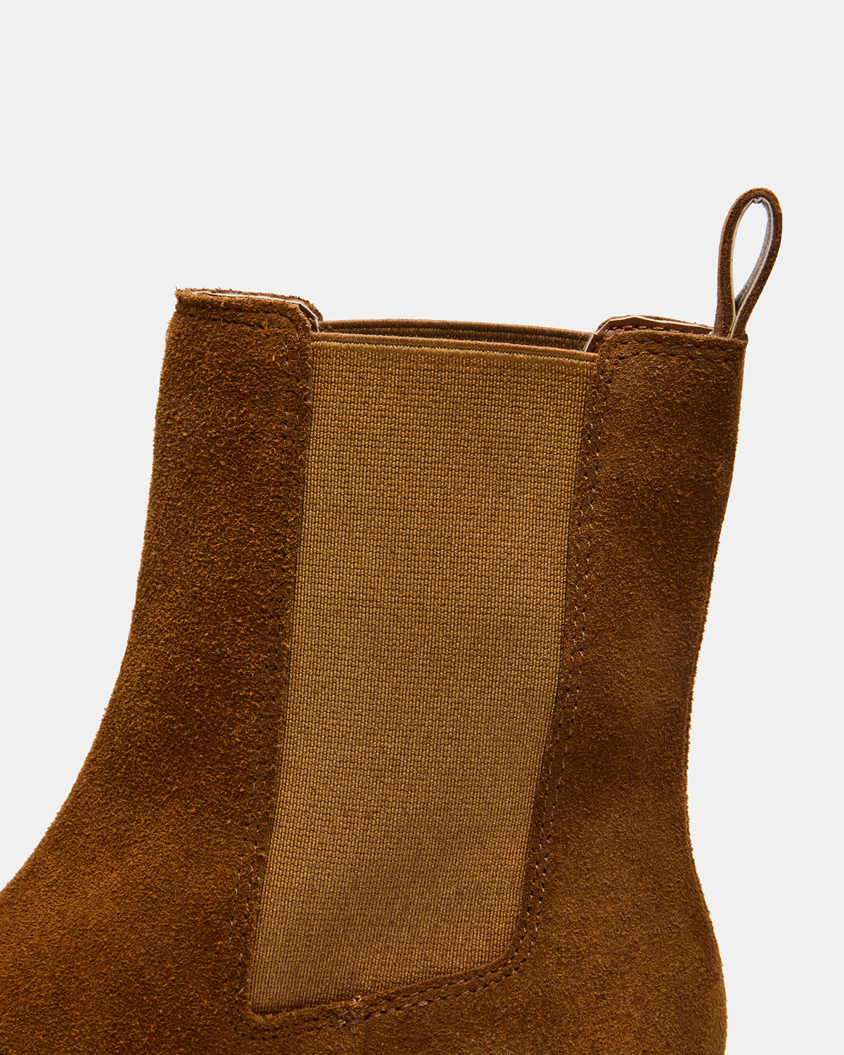 KAPLAN Camel Suede Chelsea Block Heel Women's Ankle Boot | Steve Madden online