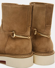 DIABLO Taupe Suede Women's Ankle Boot | Steve Madden online