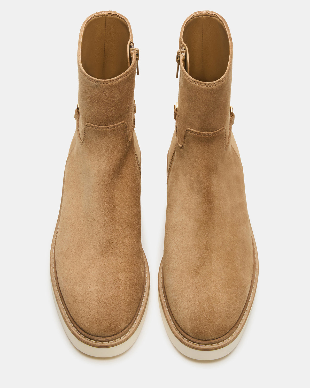 DIABLO Taupe Suede Women's Ankle Boot | Steve Madden online