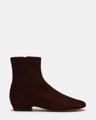 FINCH Brown Round Toe Women's Ankle Boot | Steve Madden US