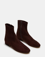 FINCH Brown Round Toe Women's Ankle Boot | Steve Madden US