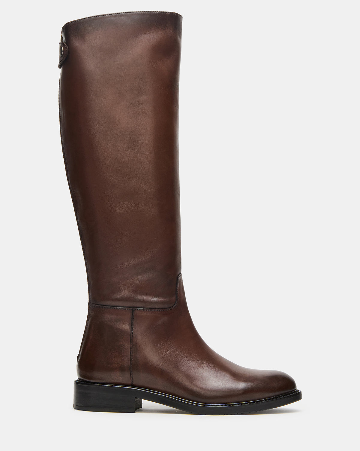 BEREN Brown Leather Knee-High Women's Riding Boot | Steve Madden near me