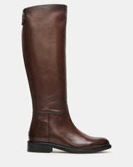 BEREN Brown Leather Knee-High Women's Riding Boot | Steve Madden near me