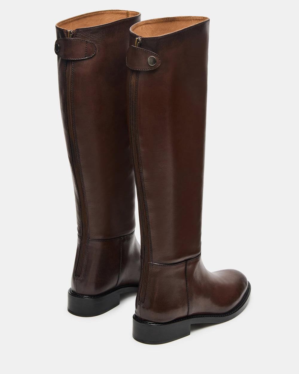 BEREN Brown Leather Knee-High Women's Riding Boot | Steve Madden near me