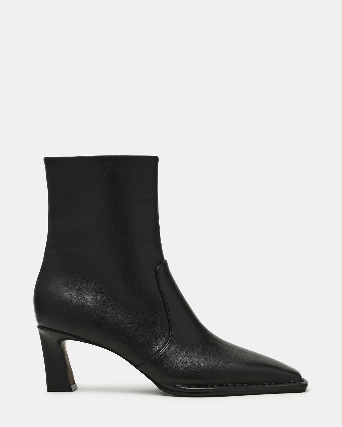 FARE Black Leather Square Toe Women's Ankle Boot | Steve Madden near me