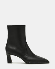 FARE Black Leather Square Toe Women's Ankle Boot | Steve Madden near me
