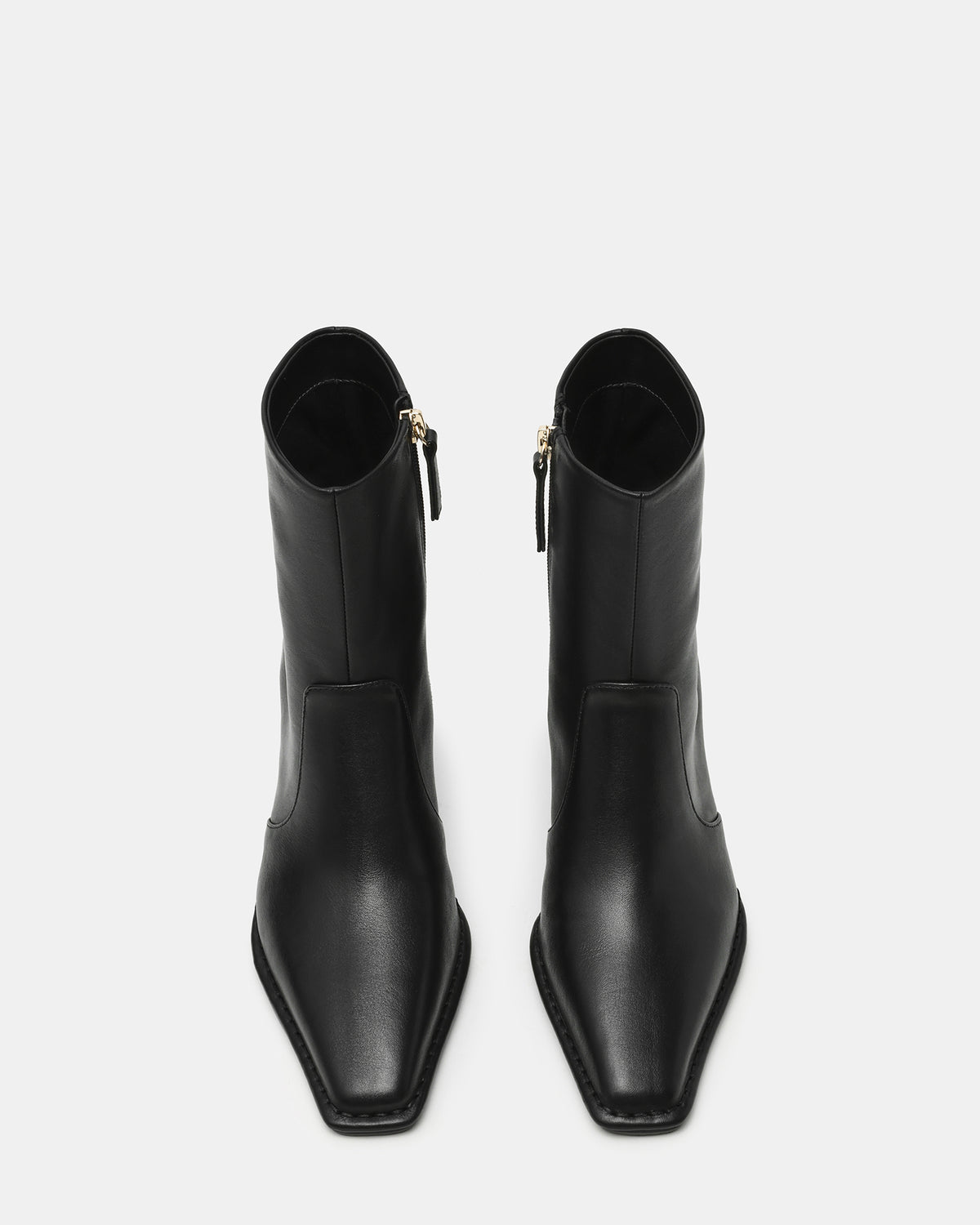FARE Black Leather Square Toe Women's Ankle Boot | Steve Madden near me