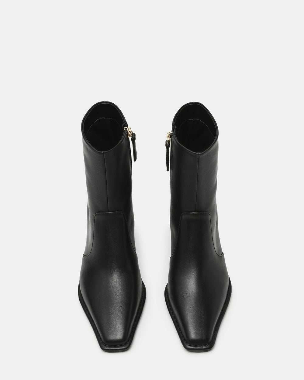FARE Black Leather Square Toe Women's Ankle Boot | Steve Madden near me