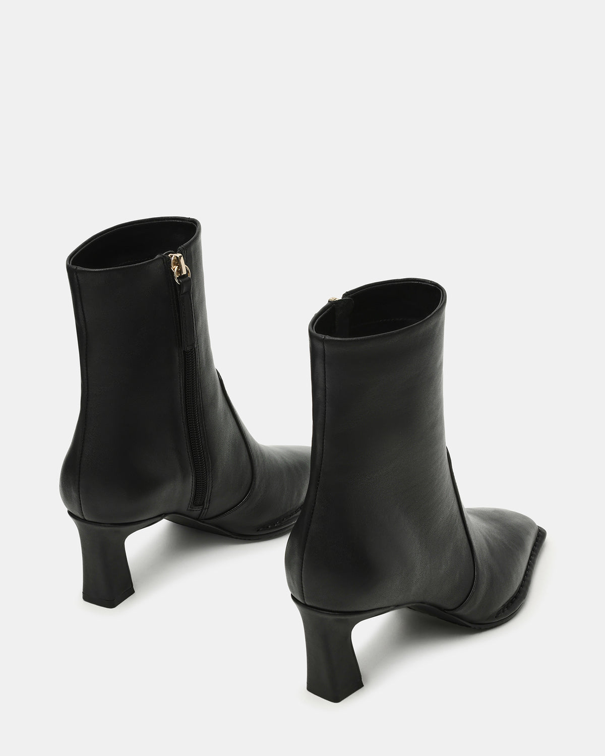 FARE Black Leather Square Toe Women's Ankle Boot | Steve Madden near me